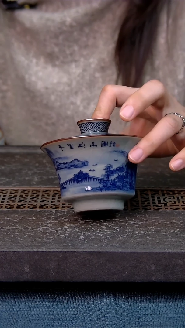 简装家用款件套 老陶泥开片纹陶瓷茶具