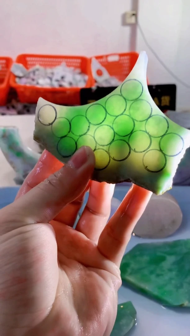 颈饰未镶嵌翡翠缅甸A货翡翠861