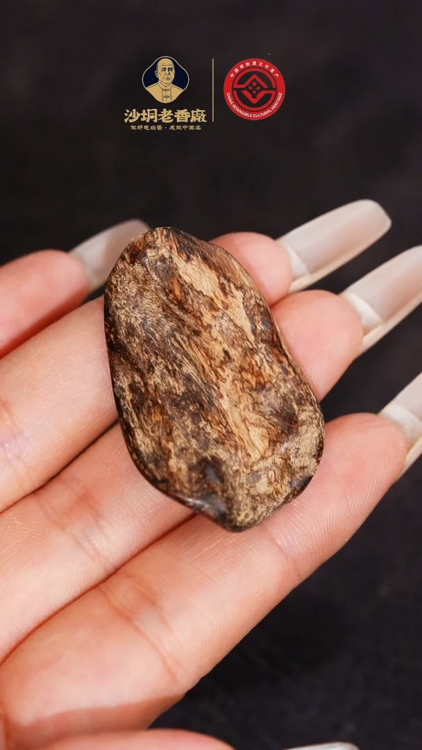 沉香摆件【老香厂】芽庄土沉4号3克摆件（多样性发一）