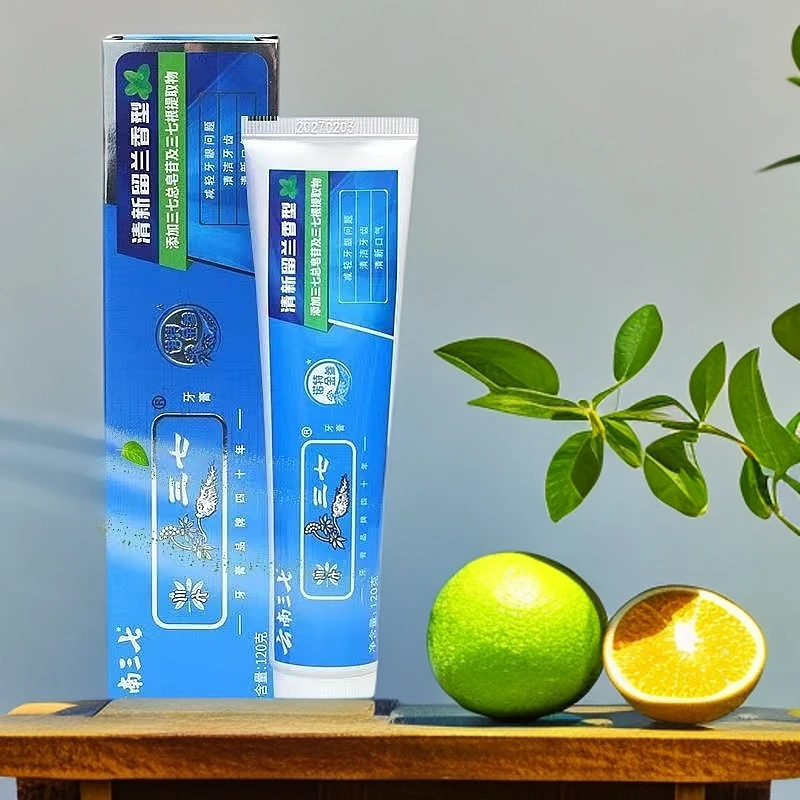 云南三七药物牙膏120g   临期品  香型随机