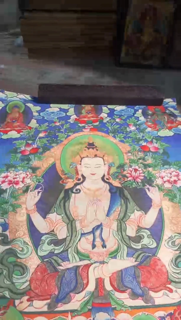 卷轴画东东唐卡tk16