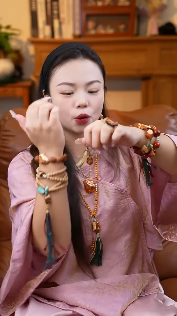 裸石蜜蜡未镶嵌*蜜蜡提溜*活扣头可拆*百搭手串项链