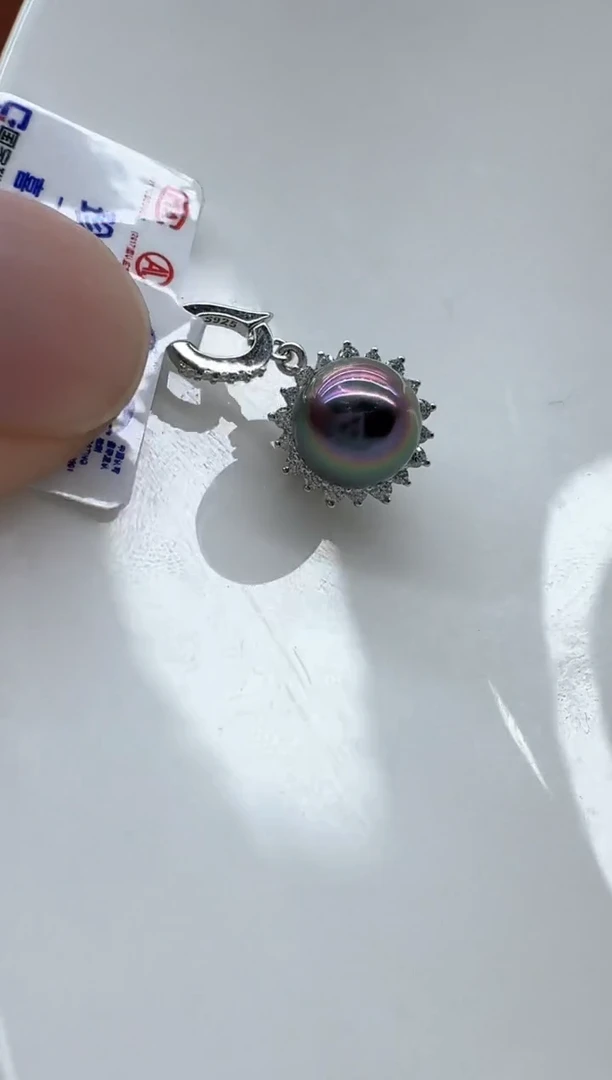 【闪购商品】海水珍珠颈饰银S925镶嵌清货