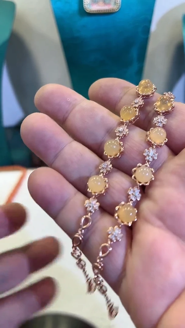 【闪购商品】欧泊手链银S925镶嵌多样性发其一25012229