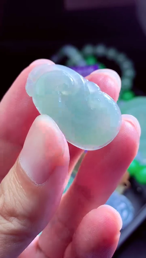 定制翡翠未镶嵌 翡翠毛货定制