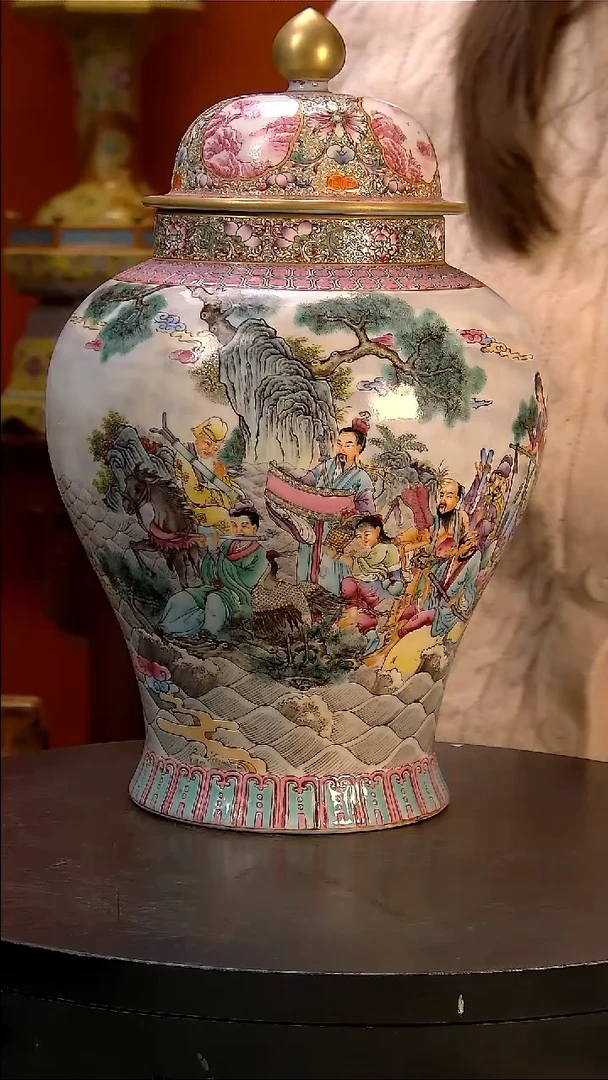 摆件传*精品陶瓷摆件