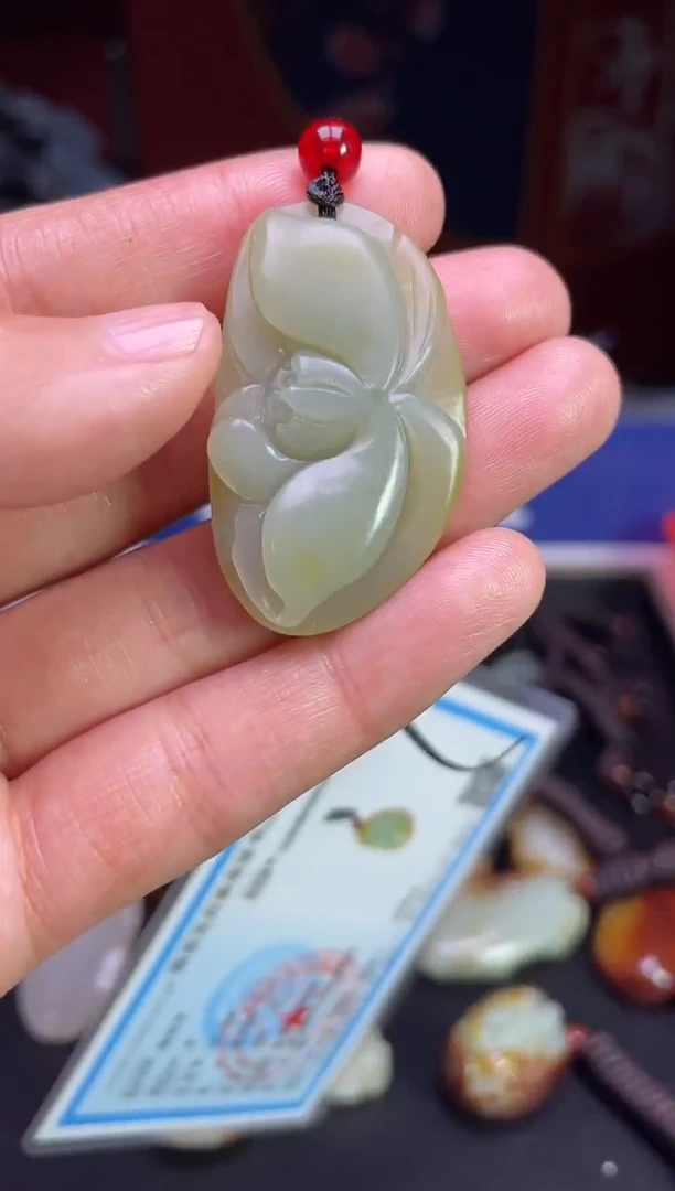 颈饰未镶嵌和田玉123