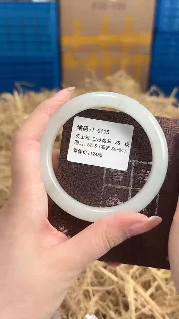 未镶嵌手镯石英质玉T-0115