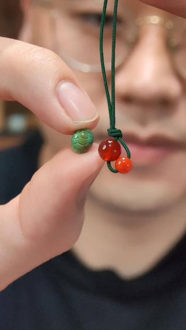 未镶嵌配珠玛瑙/玉髓（松）红玛瑙配珠DN
