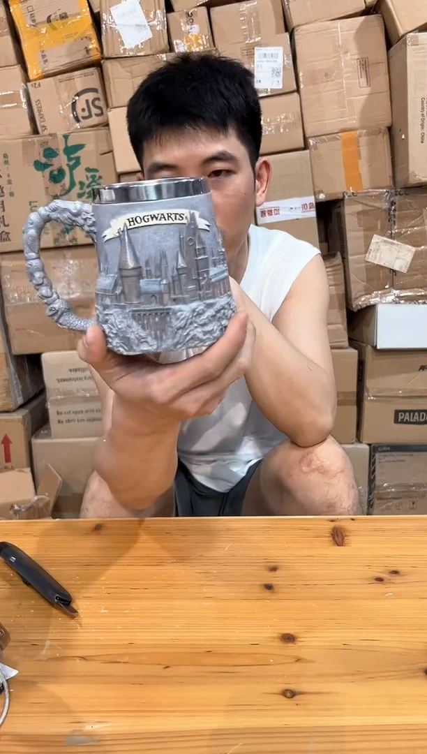 瓷片哈利波特城堡杯