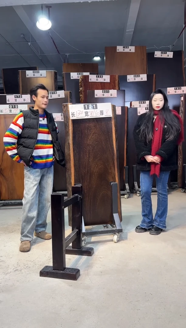 木_*哥刚果黑檀121号130*58/60*8