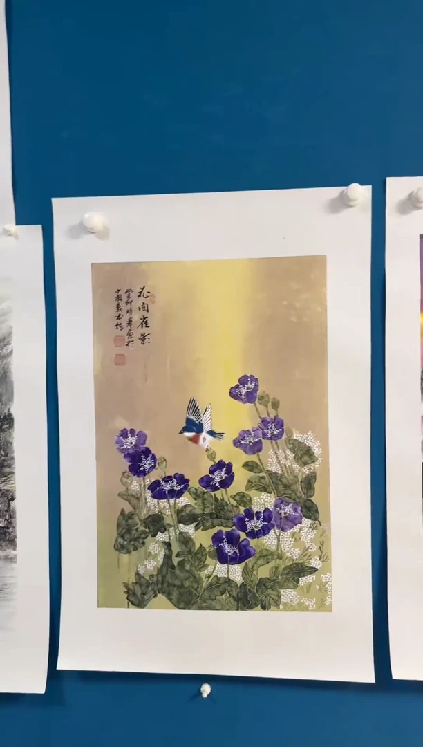 国画温朋举温朋举