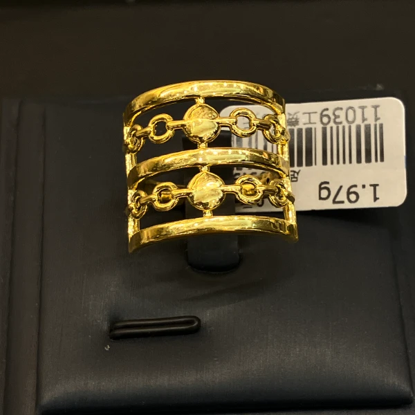 放心黄金店 足金999戒指1.97克（1号货）180