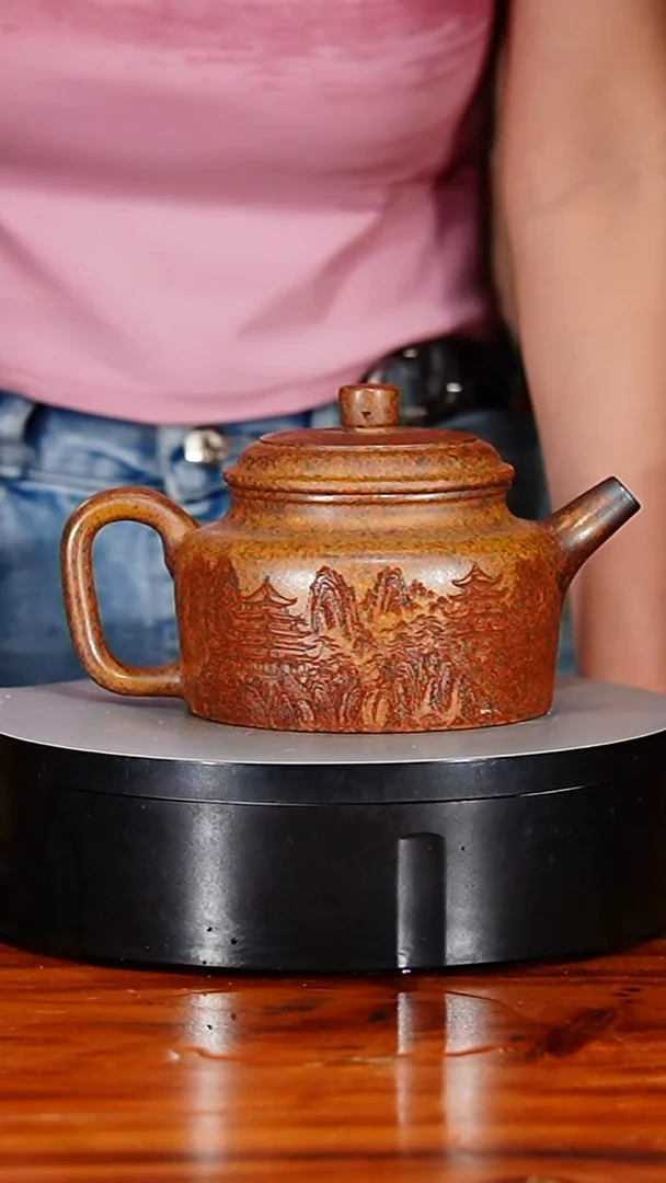 宜兴原矿紫砂壶茶壶500C