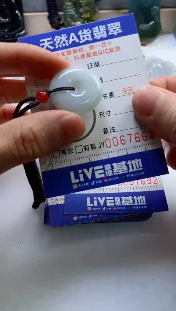 【闪购商品】翡翠挂件未镶嵌