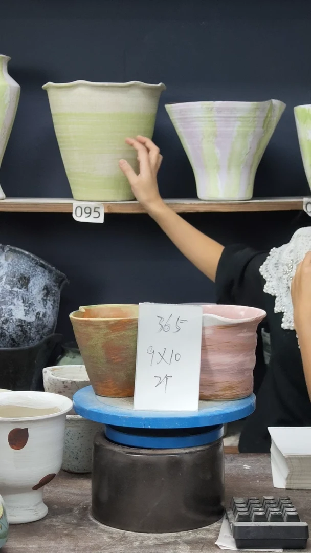 江西景德镇花盆微瑕365