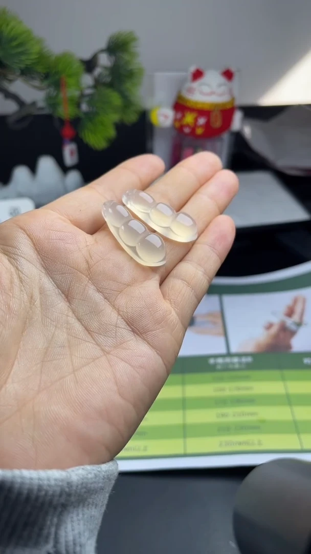 未镶嵌颈饰玛瑙/玉髓福豆/多样性发一件