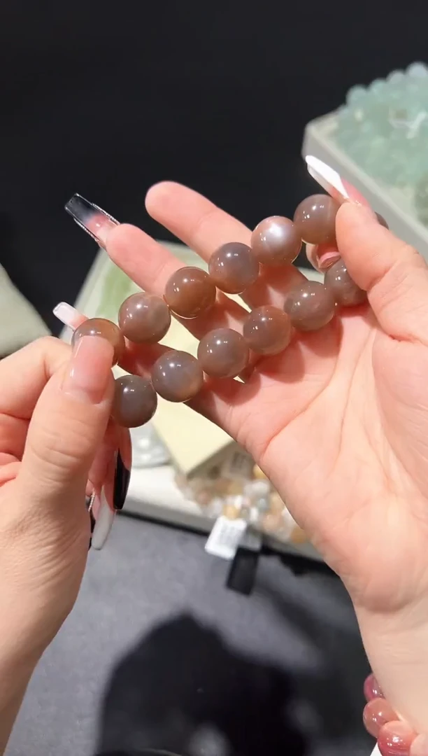 未镶嵌手链长石40q多样性发其一【1条】默认微瑕