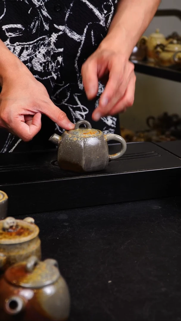 茶壶紫砂宜兴紫砂柴烧壶