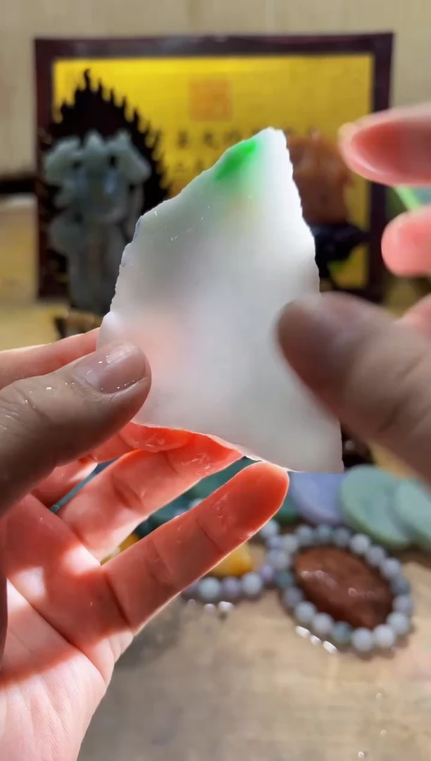 未镶嵌挂件翡翠A货常星6127