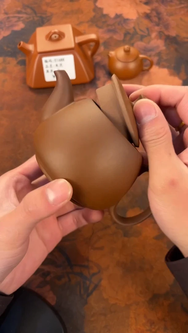 茶杯紫砂-手拉胚