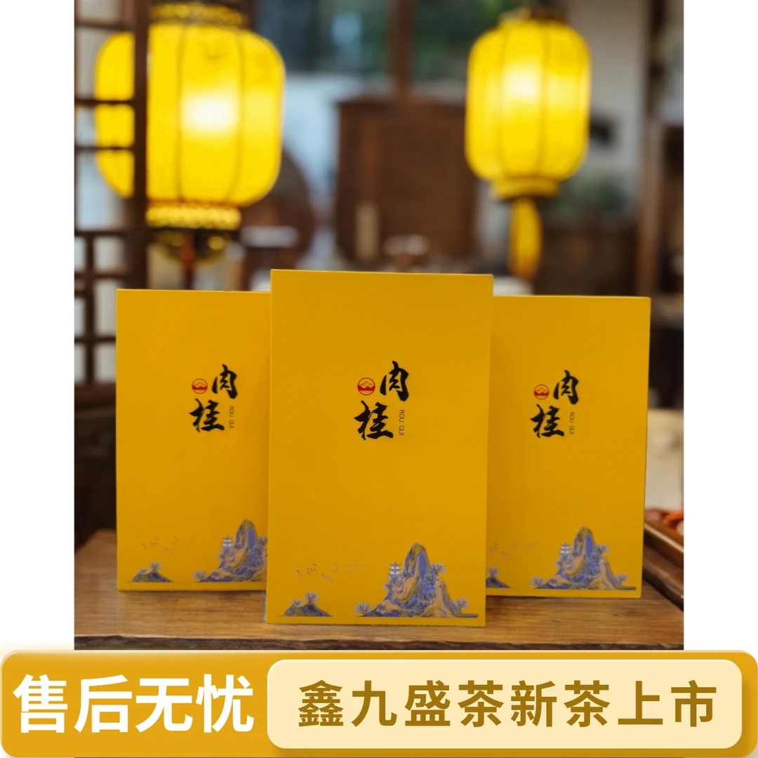 鑫九盛茶叶2025新茶武夷岩茶正宗果香肉桂源头厂家