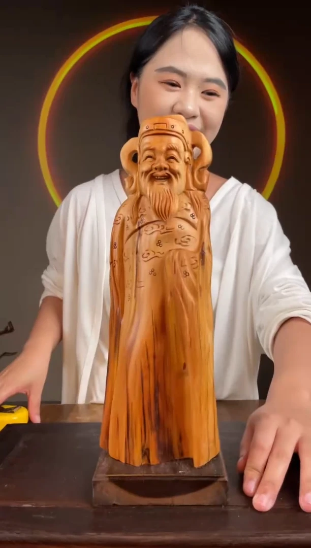 柏木（崖柏）手工摆件,先抢先得! 编号:99