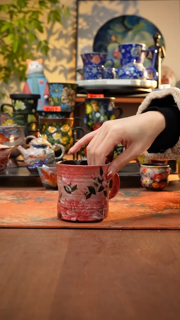 瓷片景德镇手工手绘948