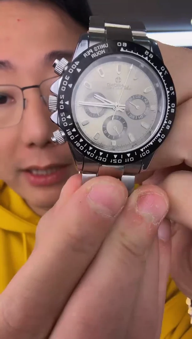 金属全自动机械手表2