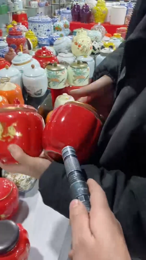 【闪购商品】罐陶瓷茶叶罐储物密封罐家用绿茶红茶普洱龙井