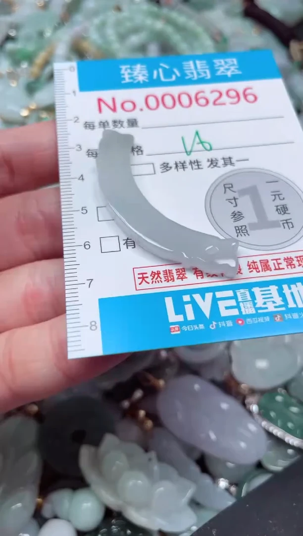 颈饰未镶嵌翡翠6296