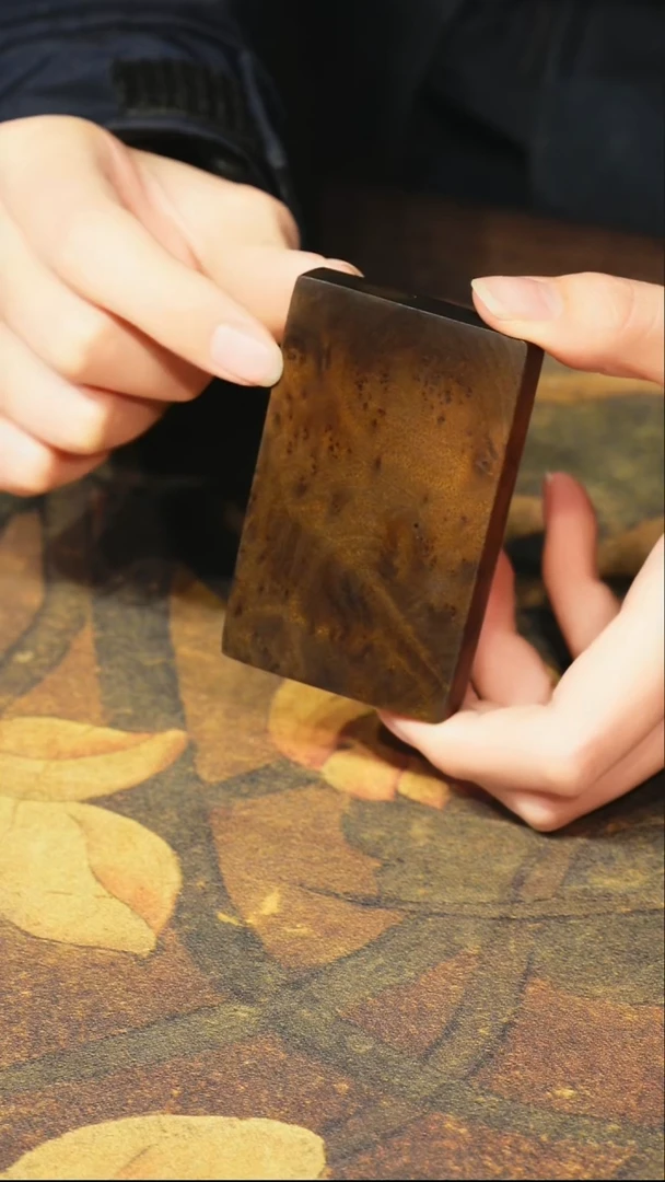 金丝楠小叶桢楠【73】纯手工高抛 瘤疤无事牌