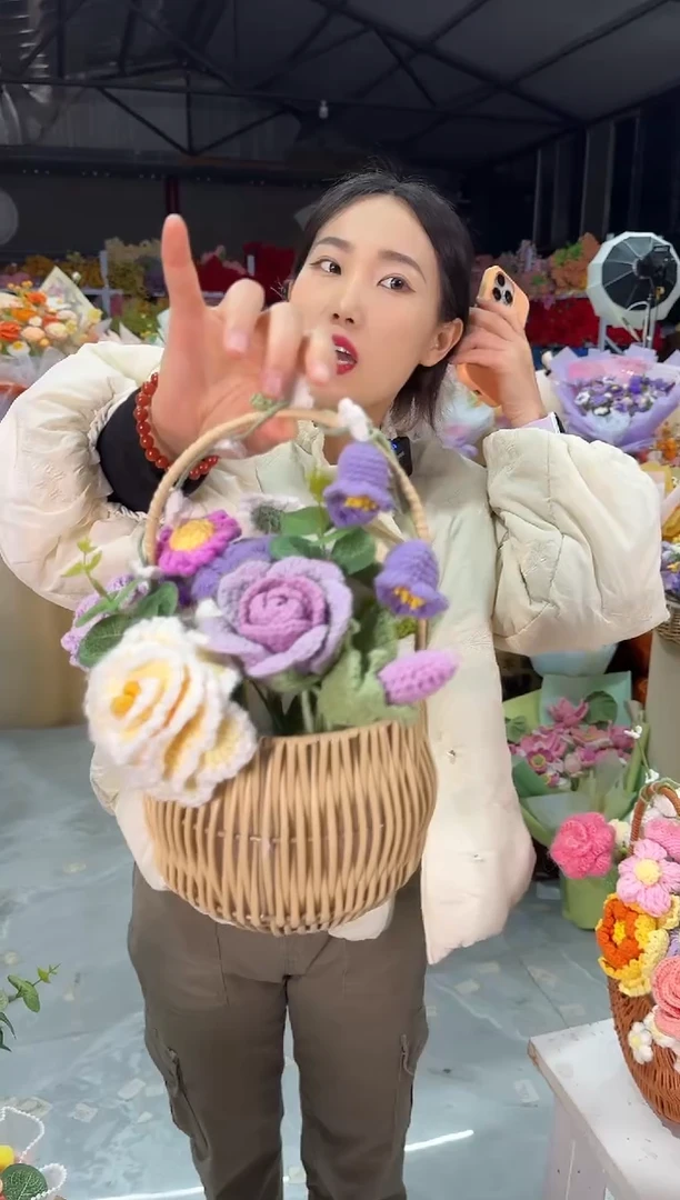 非遗手工花束，孤品定制！