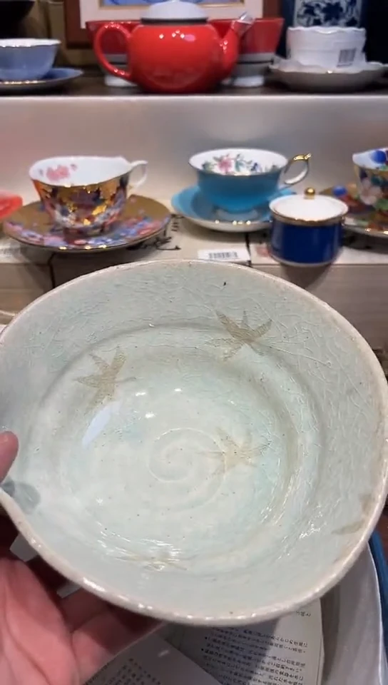 【闪购商品】中古回流瓷器好看，谨慎参拍