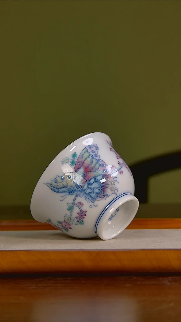 【闪购商品】杯手工手绘杯杯很美丽