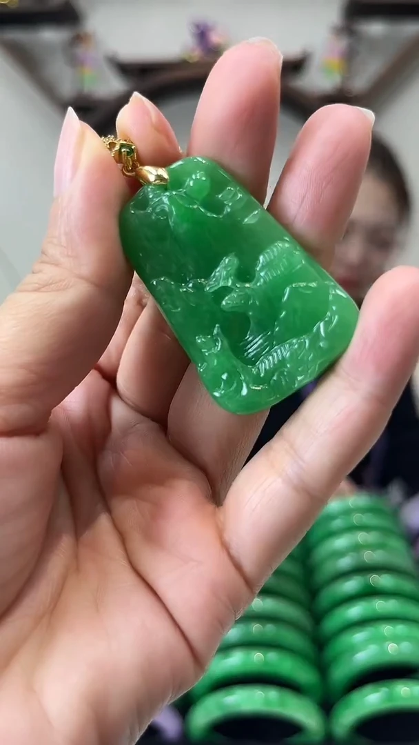 【闪购商品】砖雕闪42 手工雕刻吊坠