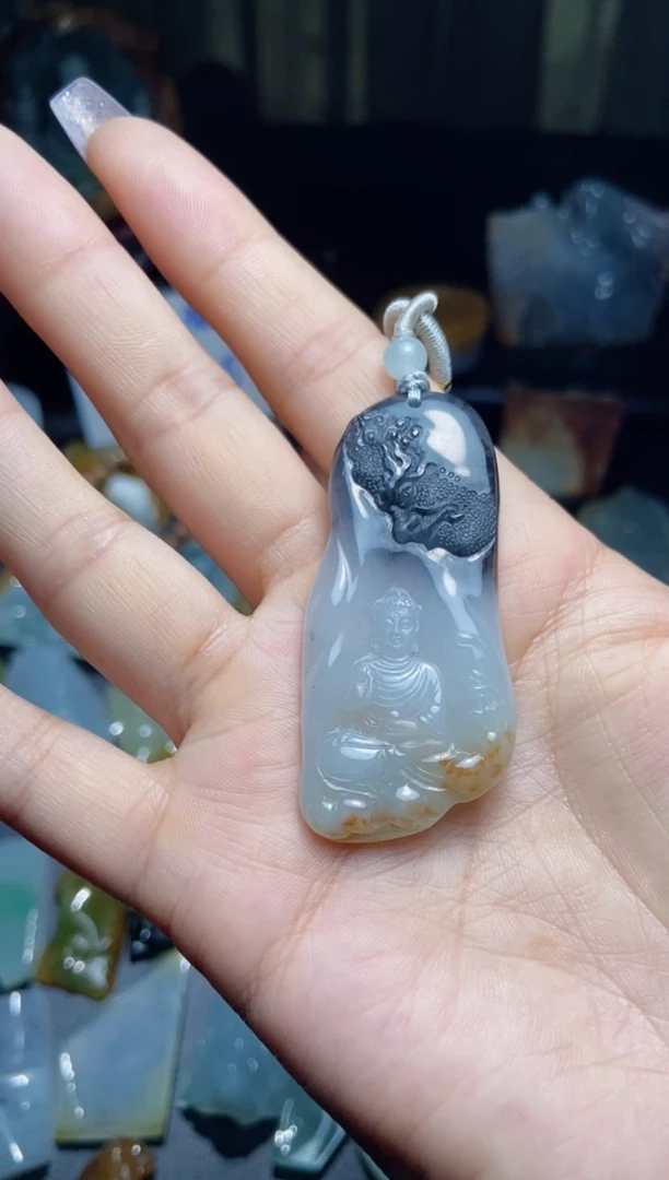 【闪购商品】翡翠颈饰未镶嵌片料6