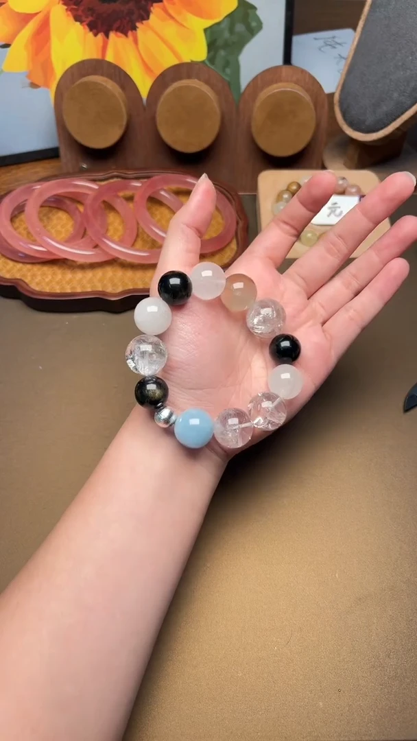 未镶嵌手串水晶1