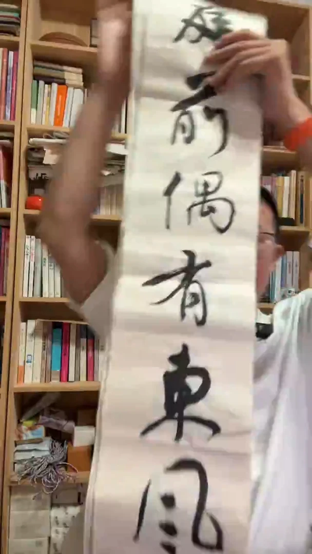 书法随机发韩斌书法对联一套