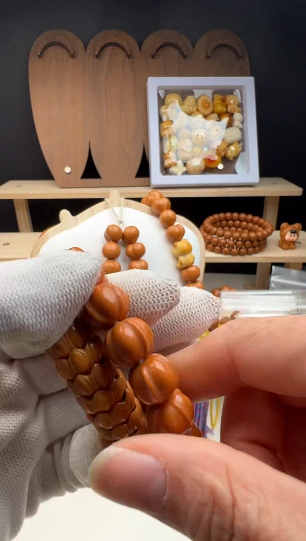 手串猴头核桃长*莲花