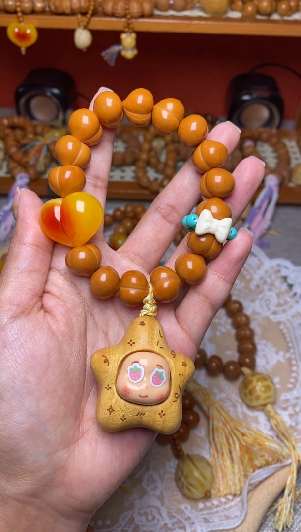 把件猴头核桃玻璃底高定屁桃➕满配搭配款开播福利