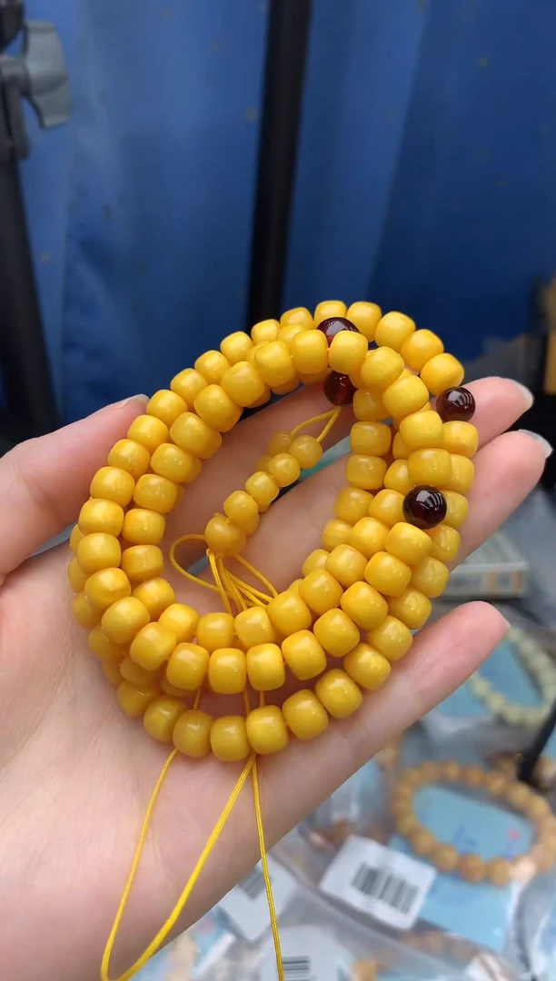 裸石蜜蜡未镶嵌链子