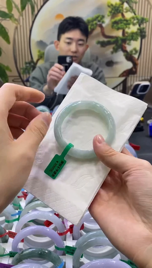 未镶嵌手镯翡翠9642