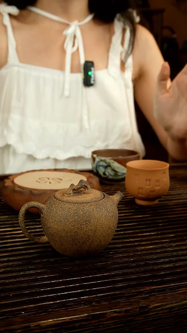 静悟斋老岩泥 黄泥段 苹果小圆满壶