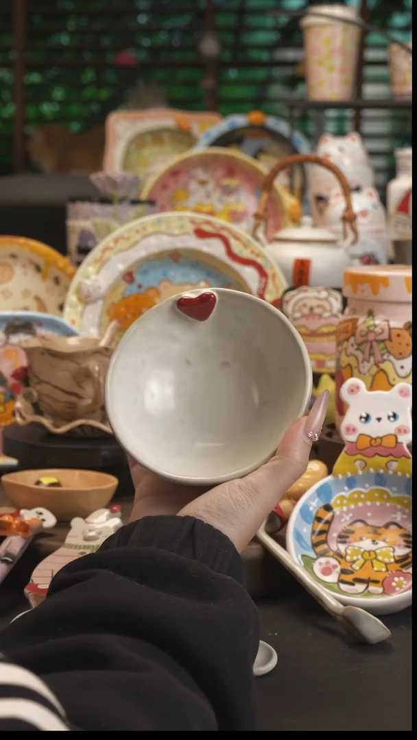 【原创设计】德化手绘陶瓷