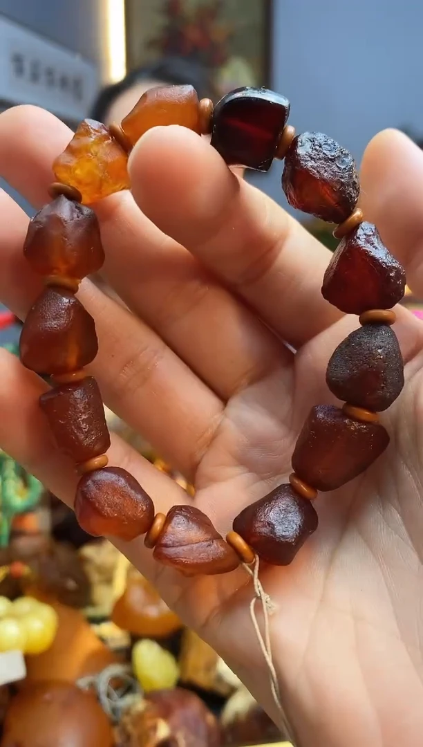 手串琥珀未镶嵌手串