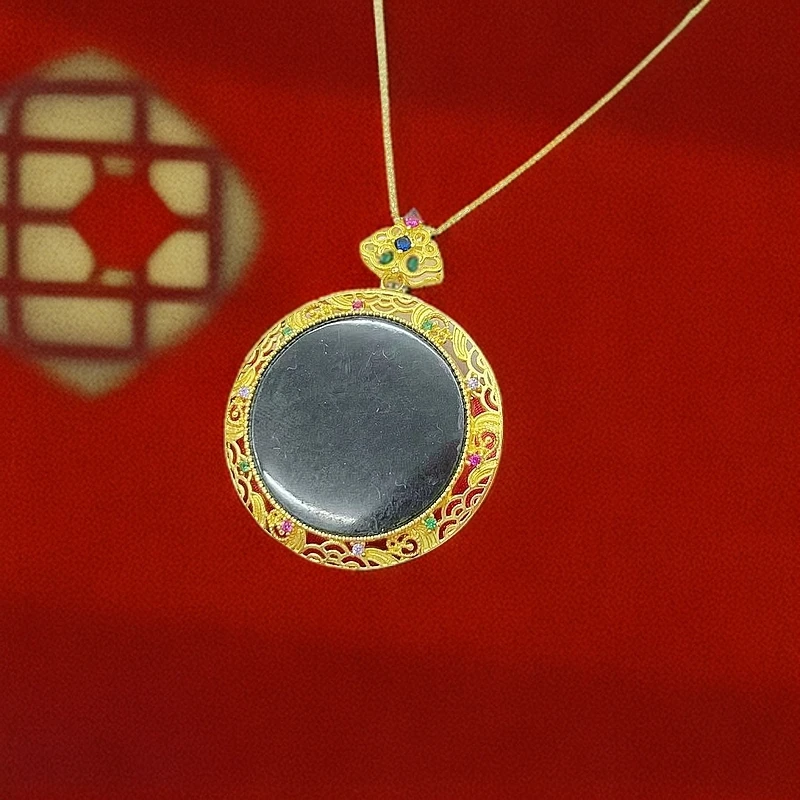 【安总专属】天然和田玉大无事牌吊坠K286（赠包装，赠链）