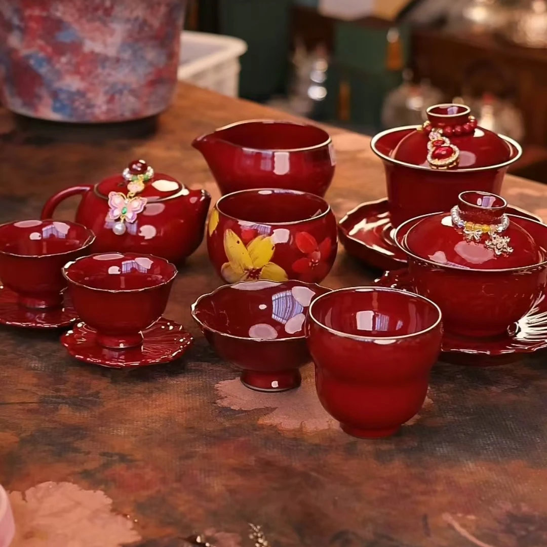 顶先 故宫红大套组A11976