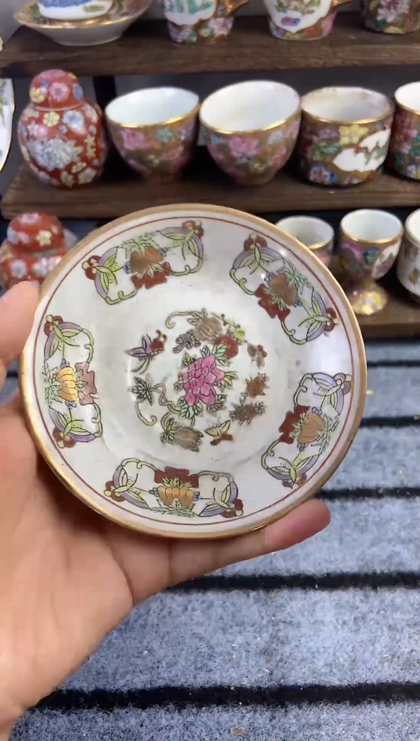 瓷片景德镇窑厂瓷摆件