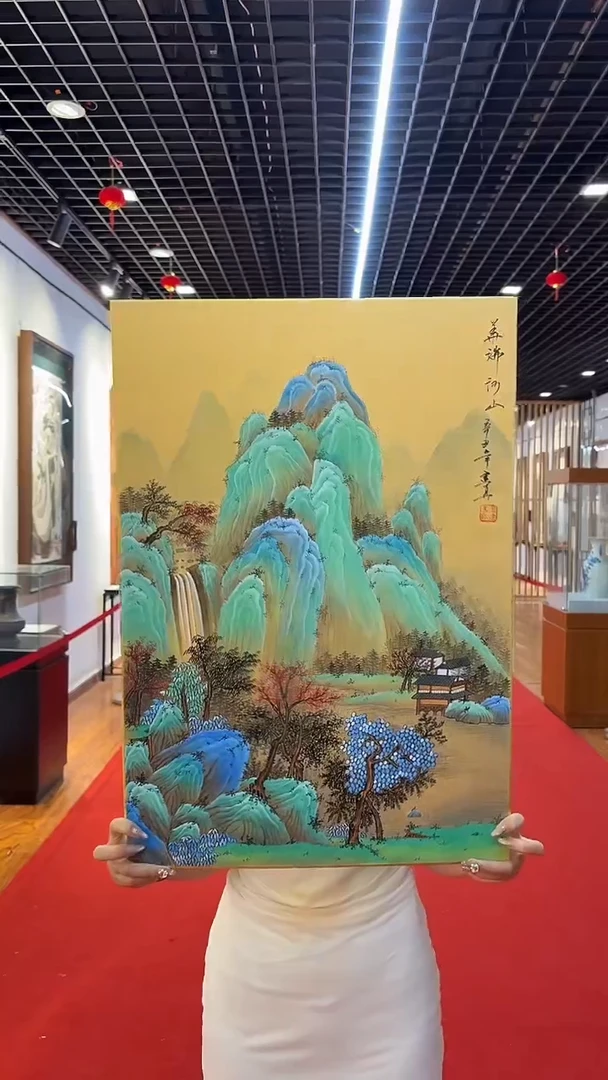国画周建真老师绘画作品24-16